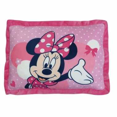Kinder kussen Minnie Mouse 43 cm