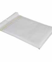 100x stuks witte luchtkussenenveloppen 26 x 18 cm