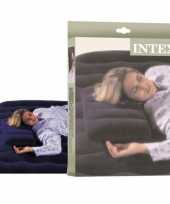 2x intex opblaasbare reiskussens 43 x 28 cm