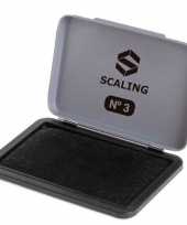 5x stempelkussens zwart