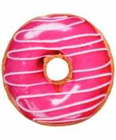 Bank kussen donut roze 10071785