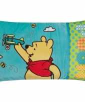 Groen winnie de poeh kussen
