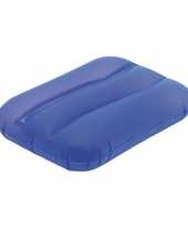 Opblaasbaar kussentje blauw