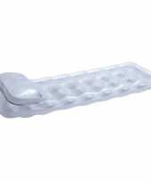 Opblaasmatras met hoofdkussen 197 cm