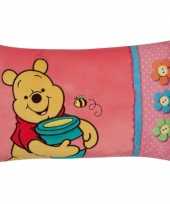 Roze winnie de poeh kussen